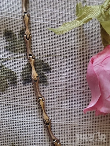 Сребърно колие с циркон, снимка 4 - Колиета, медальони, синджири - 53847063