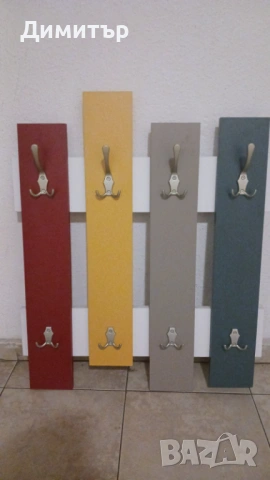 Закачалка за стена WAVE 79x64 cм многоцветна, снимка 6 - Закачалки - 54223467