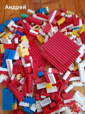 Стар пластмасов конструктор, снимка 4 - Други ценни предмети - 53785954