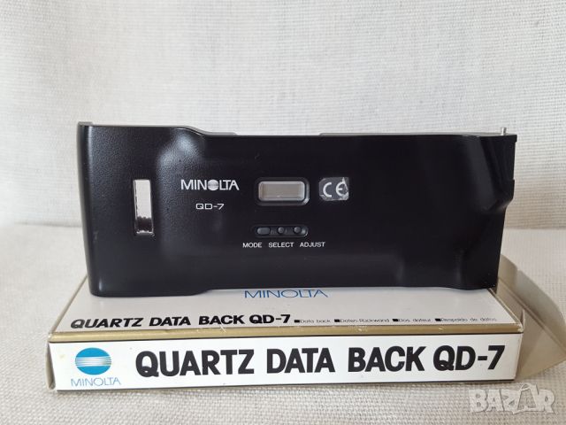 Quartz Data Back - QB7 за Minolta 7Xi , снимка 1 - Чанти, стативи, аксесоари - 45725273