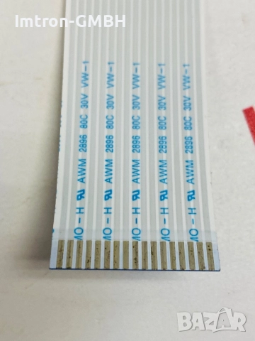  Лентов кабел Toshiba Tecra 8000 Sumitomo AWM 2896 80C дълж. 350 mm 17 pin VW-1, снимка 2 - Кабели и адаптери - 52221866