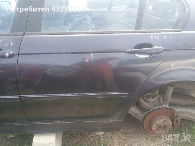Врата / Врати  БМВ / BMW E46 2.0 D 136к.с., снимка 6 - Части - 54226773