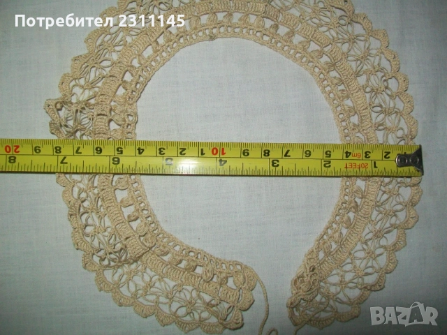 якичка плетена на една кука., снимка 2 - Шалове - 53633352