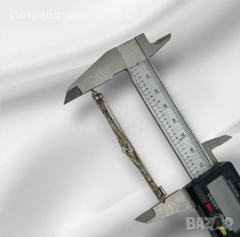 Златна брошка 18к с диаманти , снимка 8 - Други - 53266105