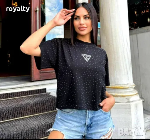 Guess дамски тениски Различни цветове , снимка 4 - Тениски - 49691660