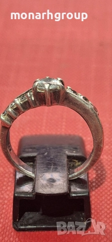 Сребърен пръстен, снимка 3 - Пръстени - 52655664