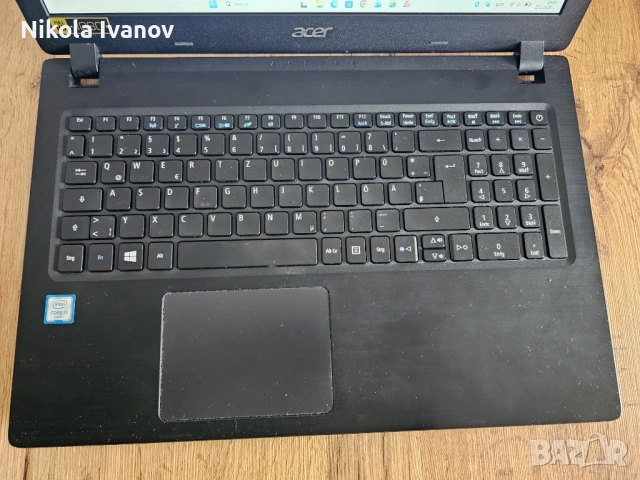 Лаптоп Acer Aspite 3 15.6 инча | Intel i3 6006U 2x2.00 Ghz|12GB RAM|512GB SSD + 1TB HDD | Windows 11, снимка 3 - Лаптопи за дома - 53649887