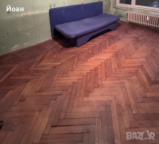 Масивен дървен паркет „рибена кост“ около 32 кв.м – София, снимка 9 - Декорация за дома - 53288713