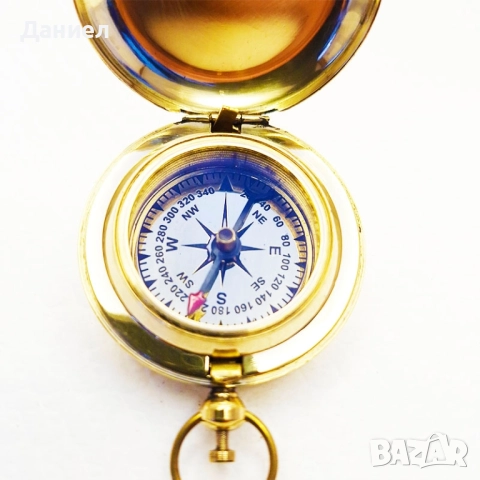Компас бронзов с ретро дизайн. , снимка 3 - Подаръци за жени - 51544713