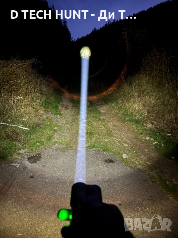 Мощен фенер Acebeam M1 Terminator | LEP + LED | Zoom | Далекобоен 1600м, снимка 10 - Къмпинг осветление - 54195075