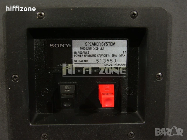 Тонколонa  Sony ss-g3 /2 , снимка 13 - Тонколони - 53461871