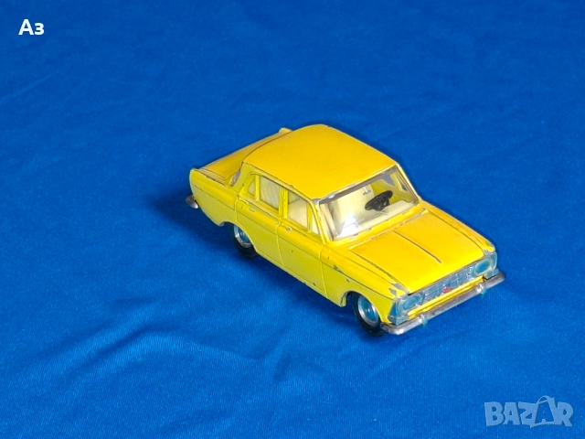 Руски модел Москвич 408 А1 1:43 Сделано в СССР стара играчка USSR