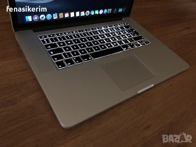 15.4' Retina Core i7 Apple MacBook Pro Mid 2015 16GB RAM/256GB SSD/Iris Pro/Бат 6ч, снимка 5 - Лаптопи за работа - 52041050