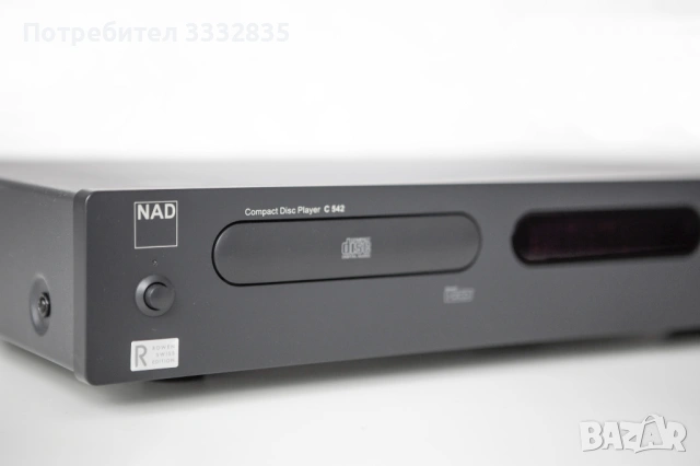 NAD C 542 CD Player, снимка 4 - Ресийвъри, усилватели, смесителни пултове - 53448125