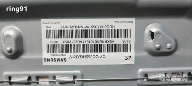 Захранване - BN44-01100J TV Samsung QE55Q60CAU, снимка 3 - Части и Платки - 53148116
