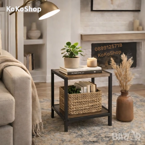 Помощна маса с два плота - модерна, стилна  