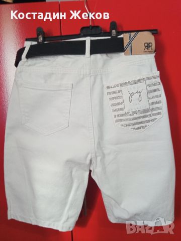 Дамски оригинални къси панталонки дънкови със коланче.ESTERO RAGAZZA., снимка 2 - Панталони - 45606160