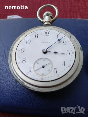 Уникален джобен часовник Elgin 1860, снимка 6 - Антикварни и старинни предмети - 47385836