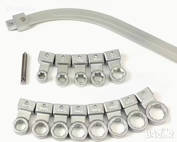 Ключ за обтяжни ролки – комплект 15 части, снимка 5 - Аксесоари и консумативи - 53135623