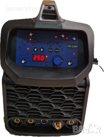  AC/DC 250А TIG инверторен електрожен - ПРОФЕСИОНАЛЕН
