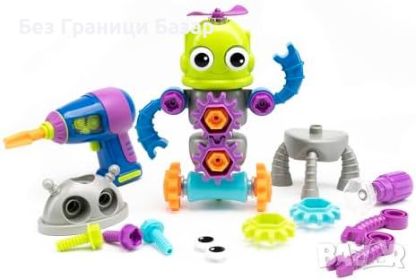 Нов STEM робот играчка с бормашина за деца 3+ години Learning Resources, снимка 7 - Образователни игри - 45804843