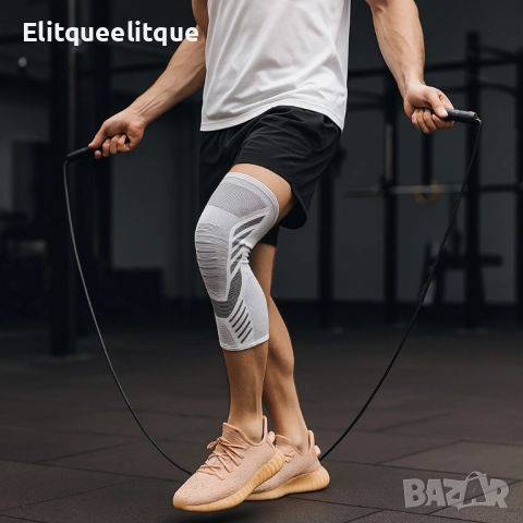 Спортна компресивна наколенка Vbosi 7783C – гъвкава защита и комфорт при движение, снимка 6 - Други - 52404415