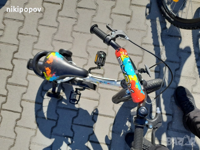 BYOX Велосипед 12" PRINCE бял, снимка 9 - Велосипеди - 53758883