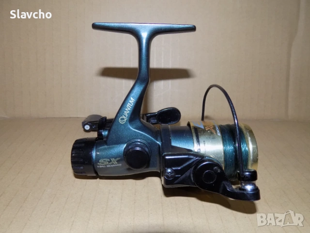 Риболовна макара - Quantum Zebco SX2/ 4 ball bearing/ long stroke, снимка 3 - Макари - 53814423