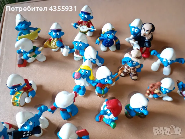 стара колекция смърфове смърфовете от 1985 до 2000 година , снимка 7 - Антикварни и старинни предмети - 50052208