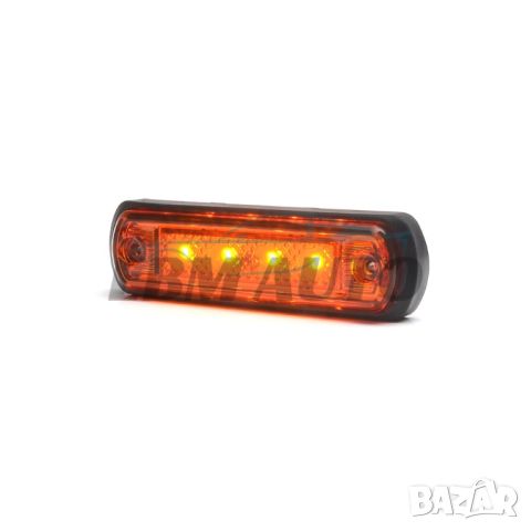 Блиц Аварийна Светлина 4 LED 12-24V 97mm / Жълт, снимка 3 - Аксесоари и консумативи - 45198563