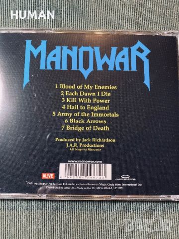 Manowar , снимка 5 - CD дискове - 45343863