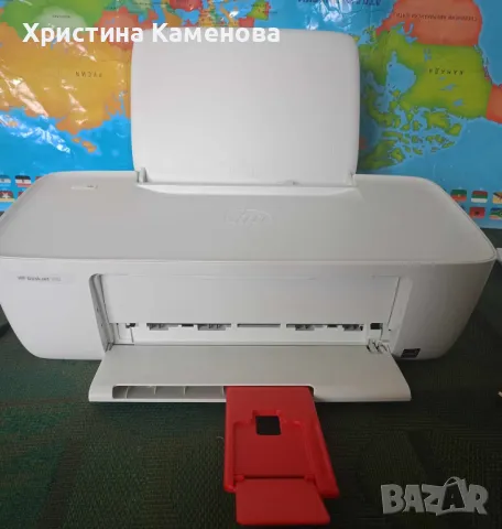 Принтер HP Deskjet 1110 с пълна цветна касета, снимка 2 - Принтери, копири, скенери - 47988220