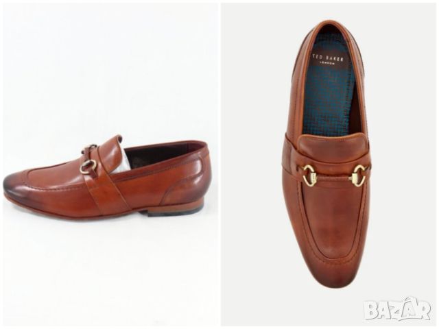 Ted Baker Daiser Burnish Loafers / 41* / обувки мокасини от естествена кожа и гьон / състояние: ново, снимка 4 - Мокасини - 45554917