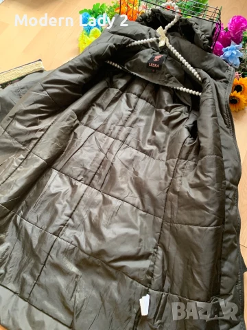 Зелено яке, снимка 4 - Якета - 50899416