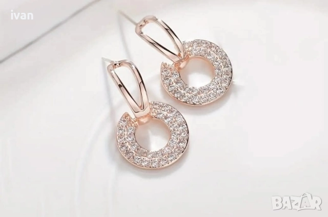 Стилни дамски обеци. нови в опаковки, снимка 2 - Обеци - 51894359