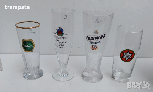 НАЙ ДОБРАТА ОФЕРТА Маркови стъклени чаши блендирани за Бира