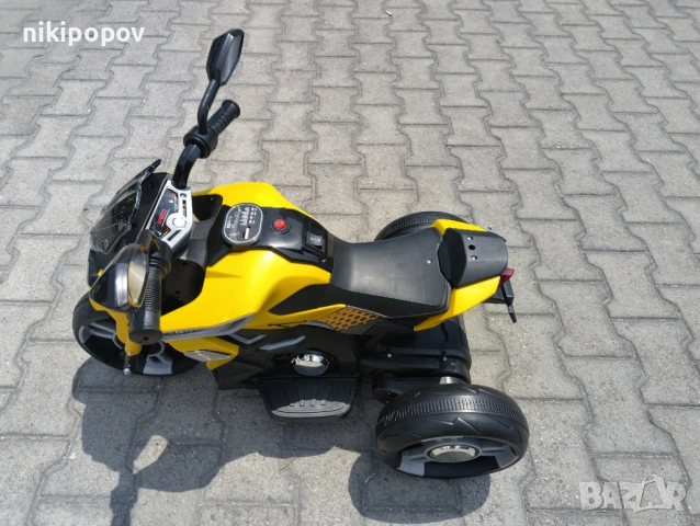 US Акумулаторен мотор COLOMBO жълт, снимка 5 - Детски велосипеди, триколки и коли - 53569576