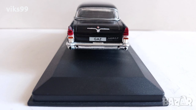 Метална количка ЧАЙКА ГАЗ-13 - Мащаб 1:43, снимка 3 - Колекции - 53592967