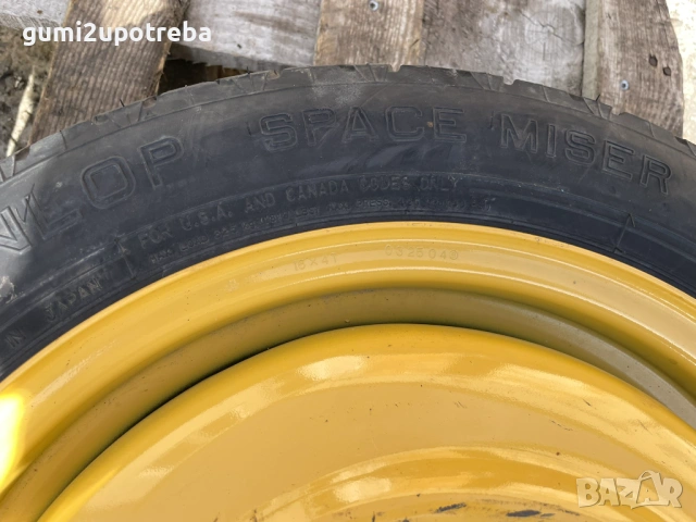 135/80/16 резервна джанта Патерица 5х114,3 Nissan Almera Leaf REnault Megane, снимка 4 - Гуми и джанти - 53709806