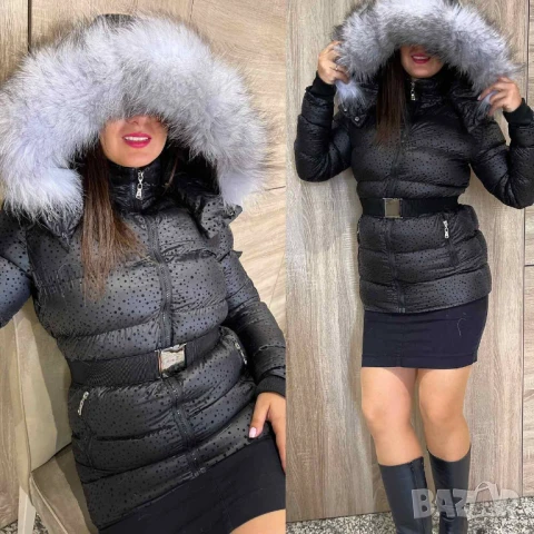 дълги зимни якета с пух philipp plein , снимка 9 - Якета - 51410625