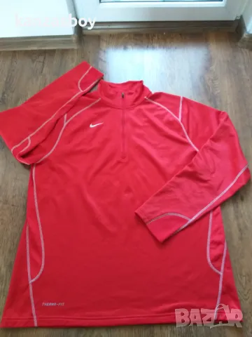 nike therma fit - страхотно мъжко горнище УГОЛЕМЕНО ХЛ, снимка 4 - Спортни дрехи, екипи - 48839896