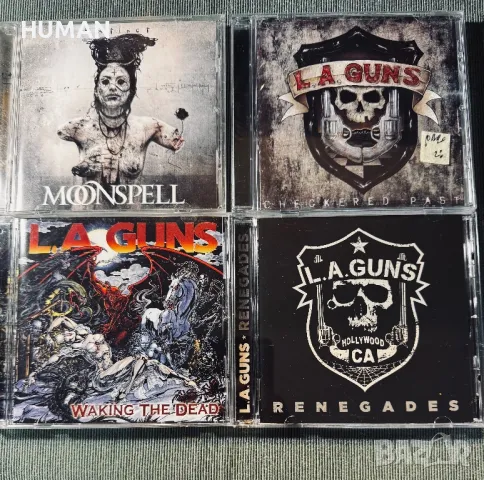 L.A. GUNS - Moonspell , снимка 13 - CD дискове - 50195807