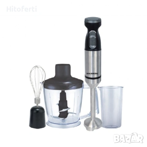  Професионален блендер Hausberg HB-7700, 4 в 1A, 1000 мл., различни цветове