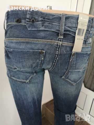 Дамски дънки G-Star RAW®MIDGE BOOTLEG WMN VINTAGE WASH W27/L32; 130, снимка 7 - Дънки - 46308628