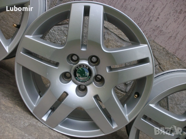 15 цола 5 х 100 мм 4 бр лети джанти-Skoda Fabia,Rapid,Roomster,Octavia1,Praktik,VW Golf 4,Bora,Polo , снимка 6 - Гуми и джанти - 54184271