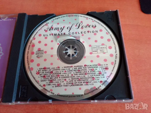 Army of Lovers CD, снимка 3 - CD дискове - 48076537