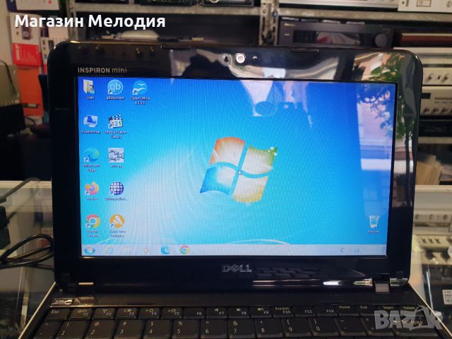 Лаптоп Dell Inspiron mini 1012 Има зарядно. Преинсталиран, готов за употреба. RAM - 2GB, 1,67GHz,  2, снимка 11 - Лаптопи за дома - 45314655