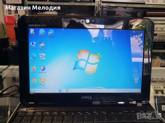 10,1" Лаптоп Dell Inspiron mini 1012 Има зарядно. Преинсталиран, готов за употреба. RAM - 2GB, 1,67G, снимка 13 - Лаптопи за дома - 46924646