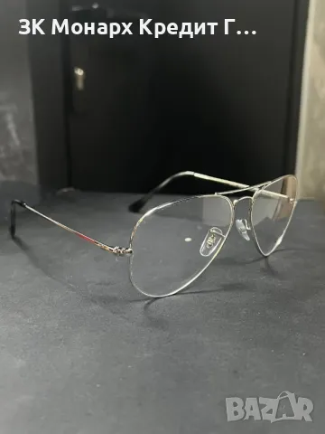 Слънчеви очила Ray Ban rb6489 aviator metal 2 с калъф (с драскотини по стъклата), снимка 3 - Слънчеви и диоптрични очила - 49499415