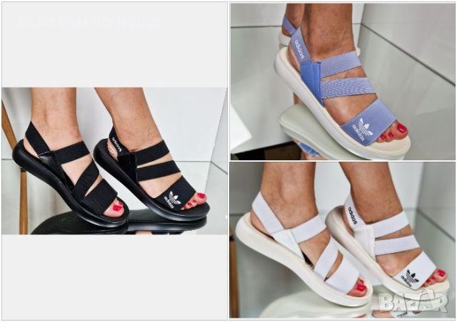 Дамски сандали Adidas от 36 до 41 - 3 цвята, снимка 1 - Сандали - 46079093